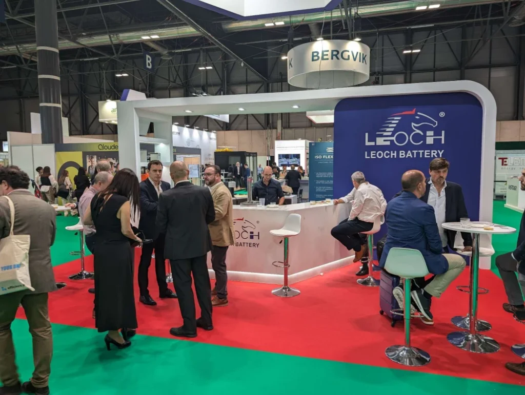 Leoch Iberia exhibits in Data Center World in Madrid